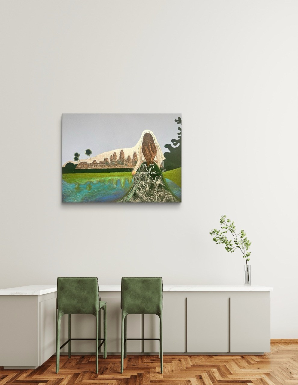 Серия «Волшебница Изумрудного Востока». Картины пейзаж