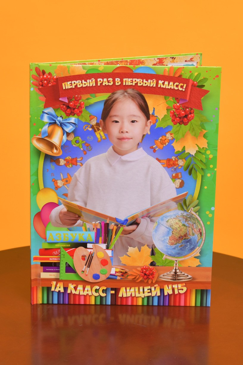 Фотокнига для 1х классов «Карандаши». Фотоальбомы для выпускников в Кызыле и республике Тыва