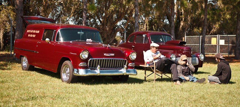 DrugRacing на автомобилях выпущенных до 1975 г. США, Флорида, 2010. Фотограф Василий Буланов