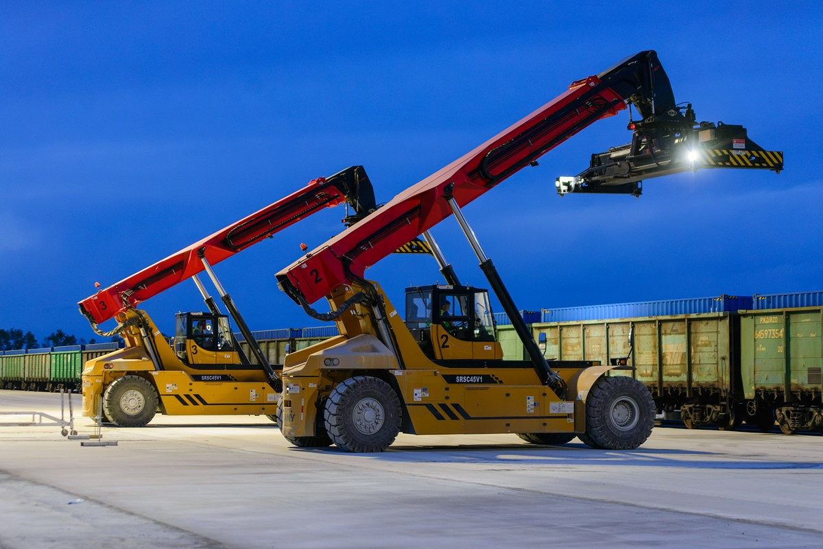 Транспортно-логистический терминал «Сибирский». Фотограф Сергей Сергеев