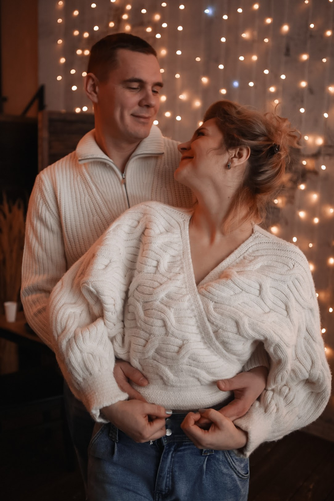 Людмила с мужем и дочкой. Семейный фотограф в Москве и МО Варвара Шаранова