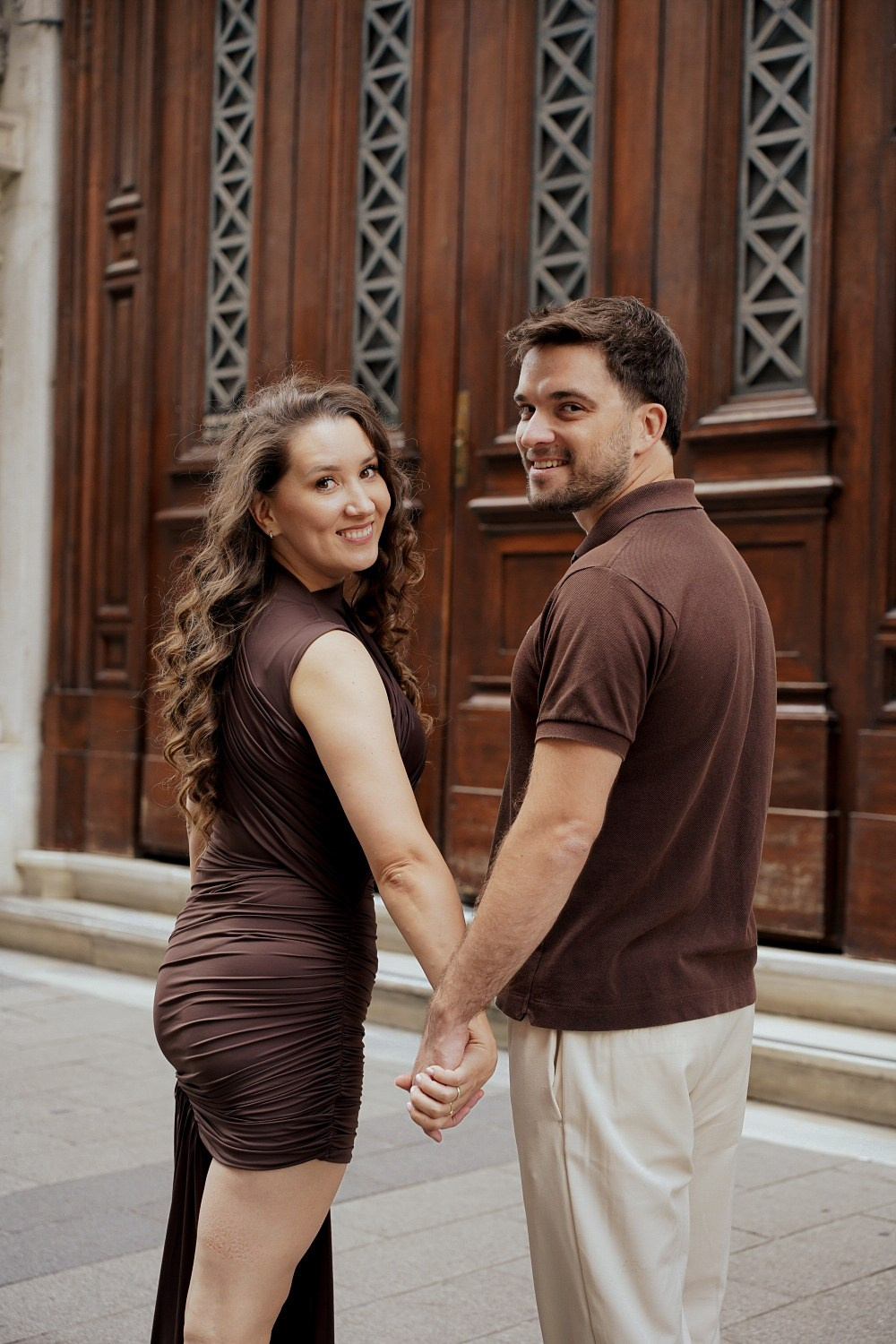 Семейная фотосессия в историческом центре Стамбула.