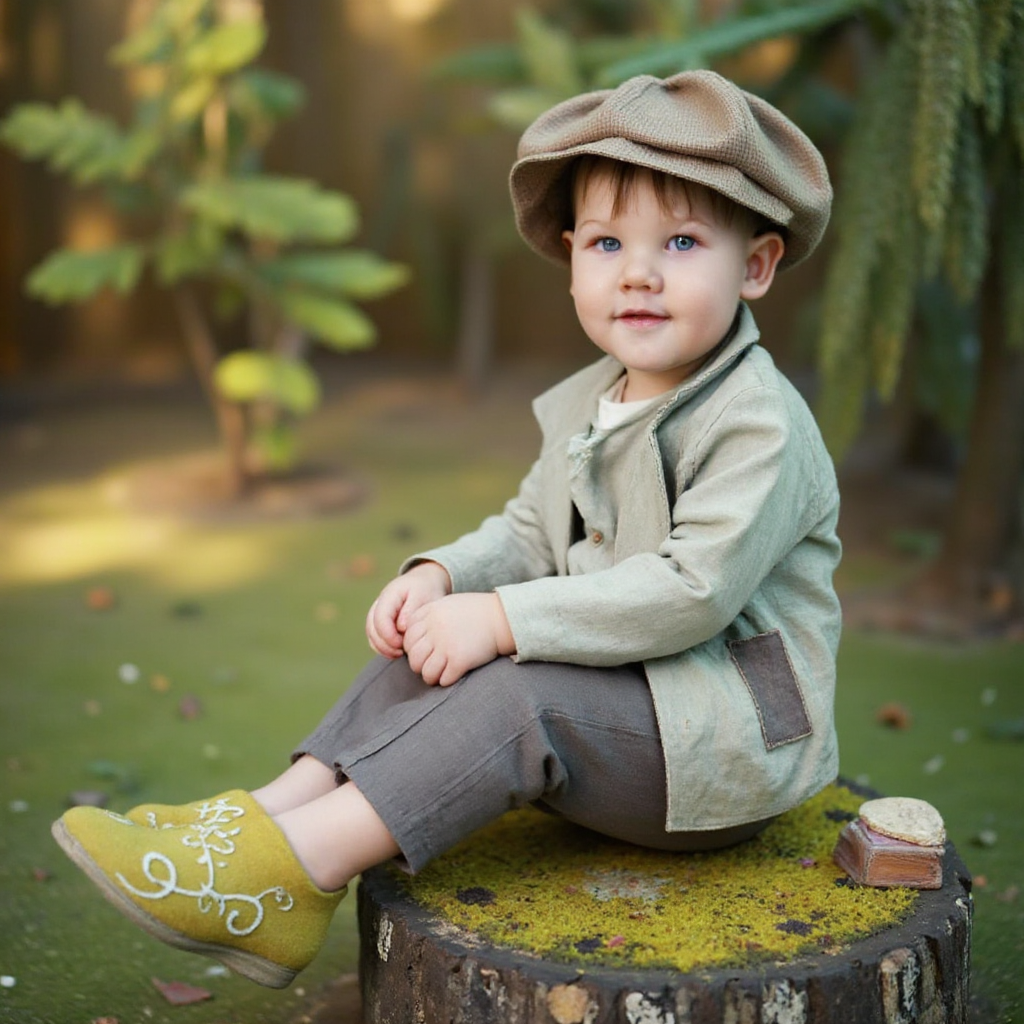 Фотосессия в Сказочном Лесу. Детская Фотостудия ГОДОВАСИКИ в Санкт-Петербурге фотосесия на годик