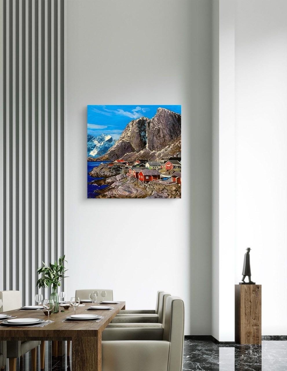 Серия «Города — великие творения рук человеческих». Картины пейзаж