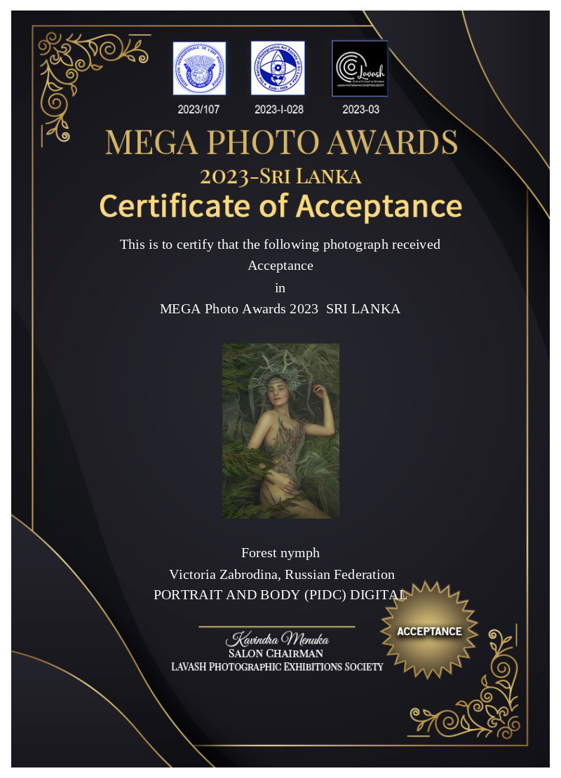 FIAP. Арт-фотограф Виктория Забродина