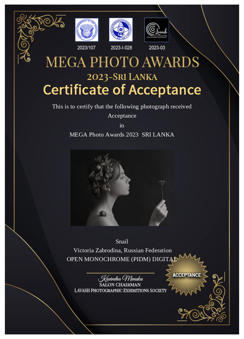 FIAP. Арт-фотограф Виктория Забродина