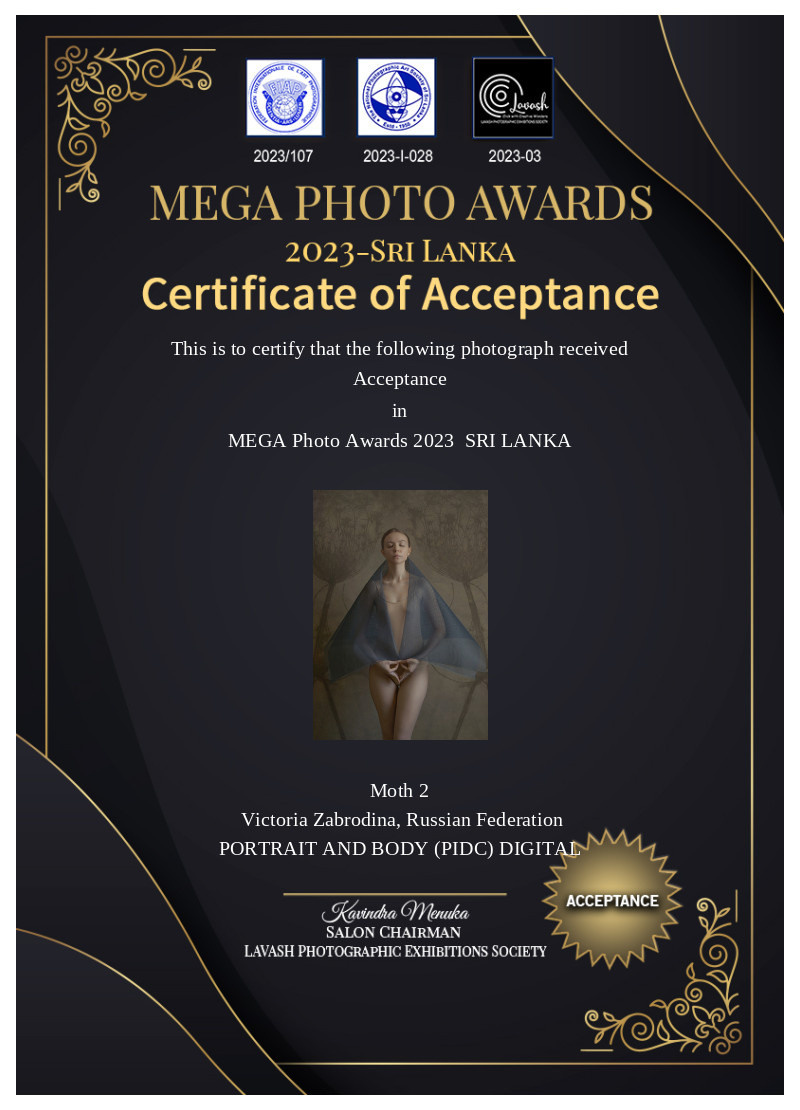 FIAP. Арт-фотограф Виктория Забродина