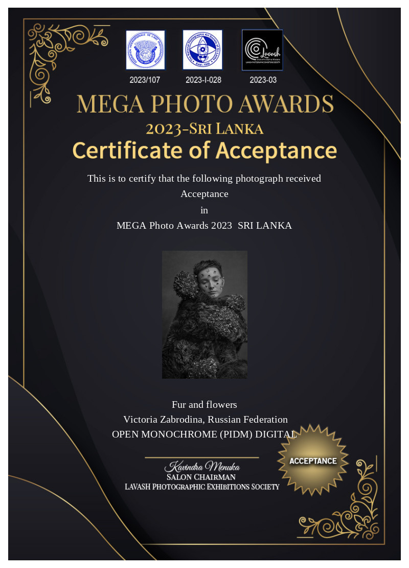 FIAP. Арт-фотограф Виктория Забродина