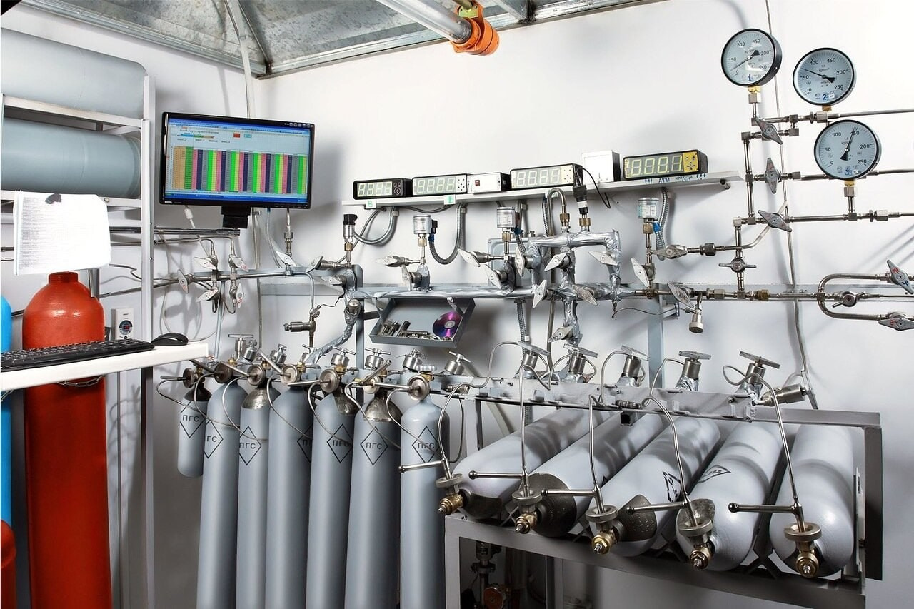 Предприятие по раскачке газа. Рекламная и портретная фотография Екатеринбург