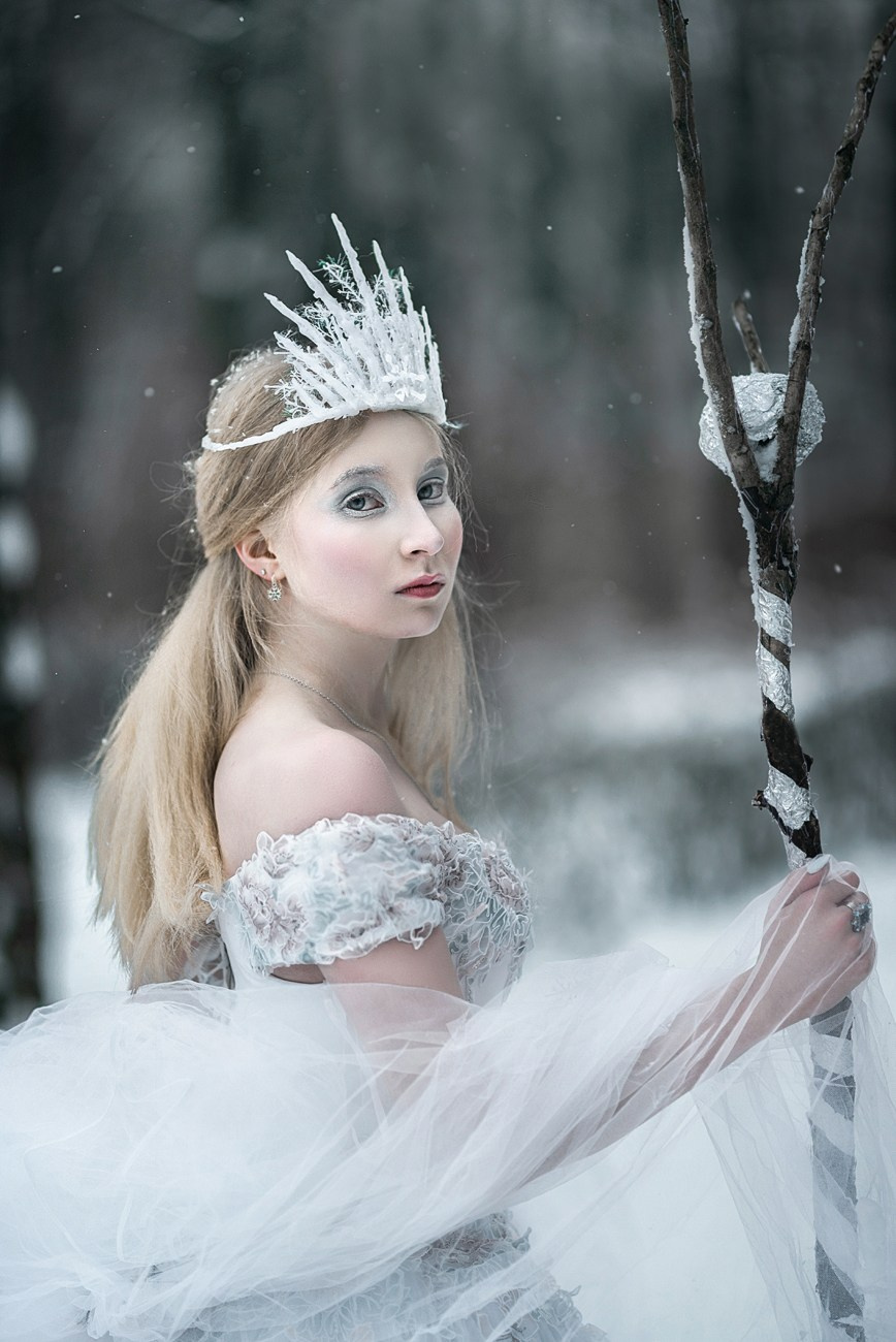 Снежная королева. Свадебный и семейный фотограф в Туле Ксения Сильвер