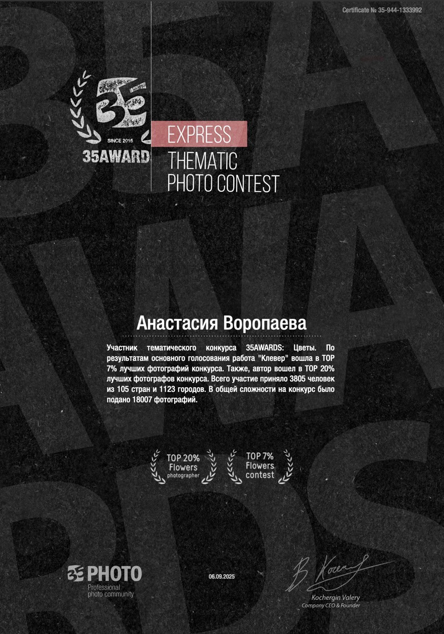 Анастасия Воропаева — фотограф на роды СПб