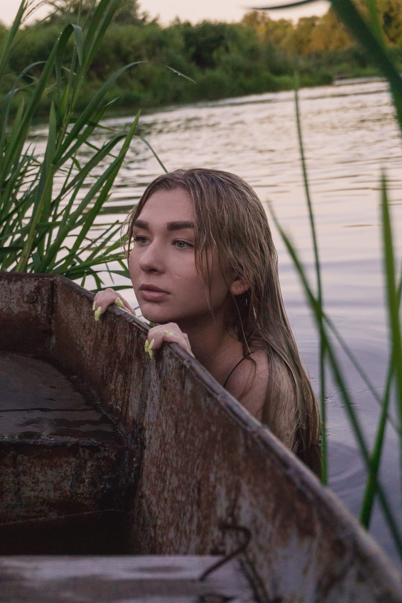 Лиза в лодке. Фотограф в Липецке и Москве Рыкова Юлия