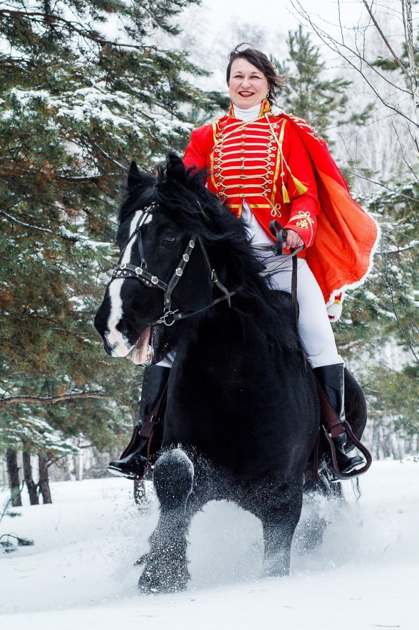 Фотосессии. Конные прогулки в клубе «Анкор» — Омск