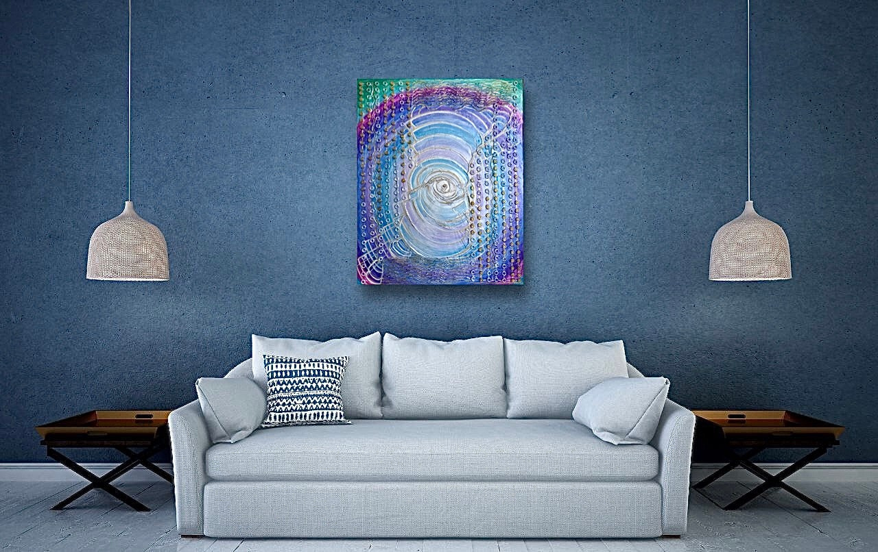 современная фактурная картина абстракция