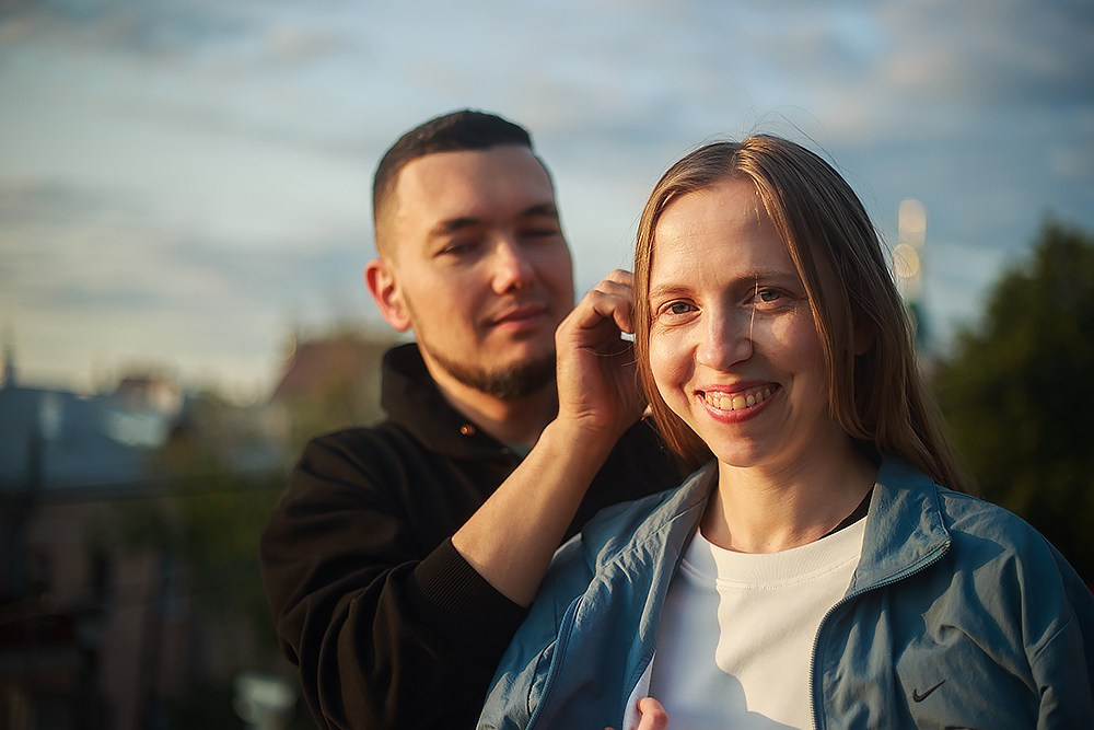 Лав стори на крыше. Детский и семейный фотограф, фотограф мероприятий Нижний Новгород