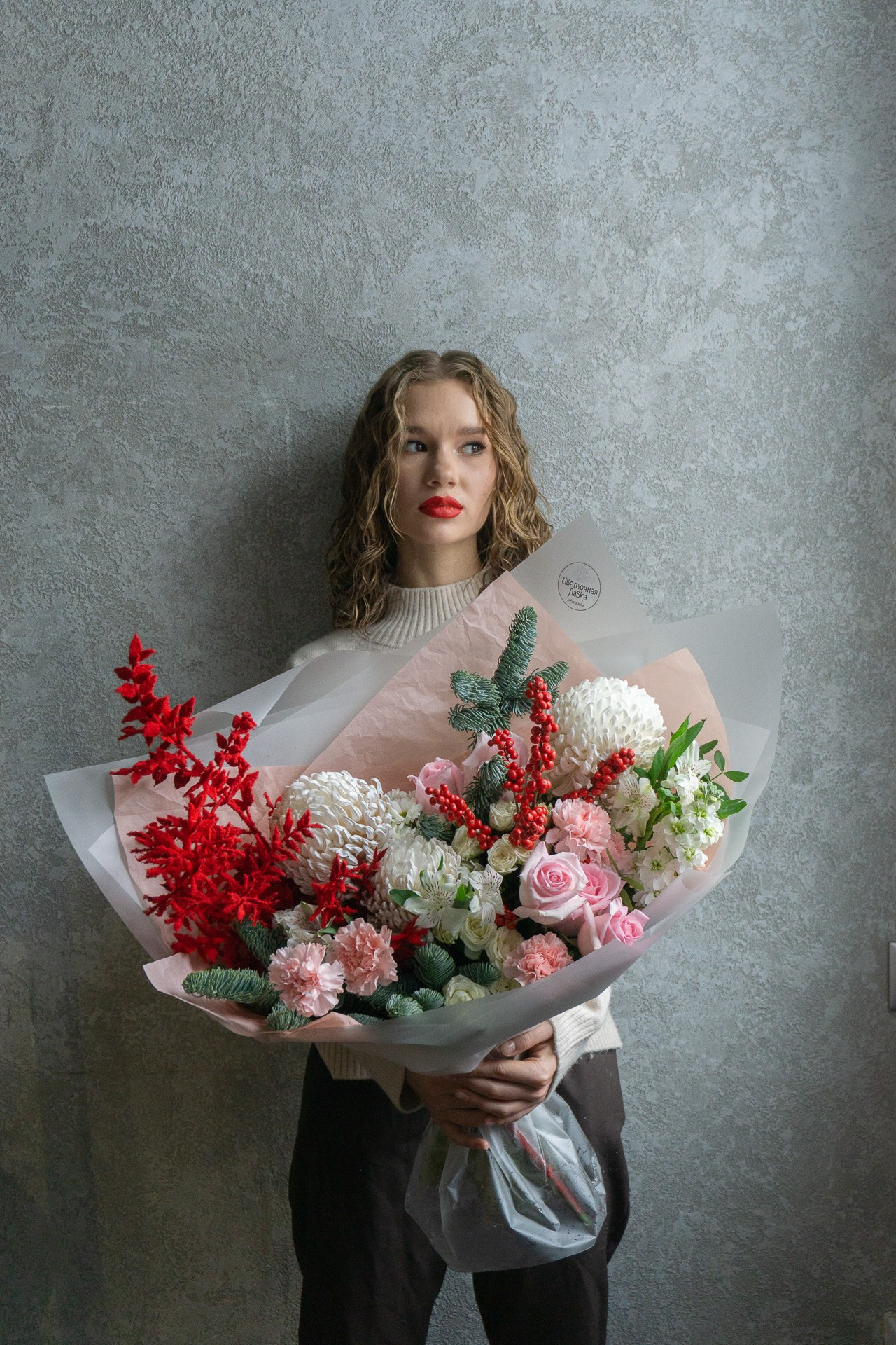 Лиза для «Цветочной лавки». Фотограф в Екатеринбурге Яна Круташова