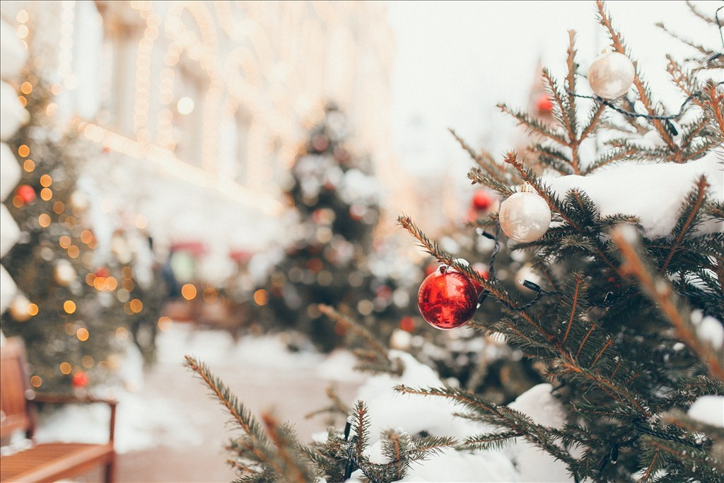 Москва в Январе