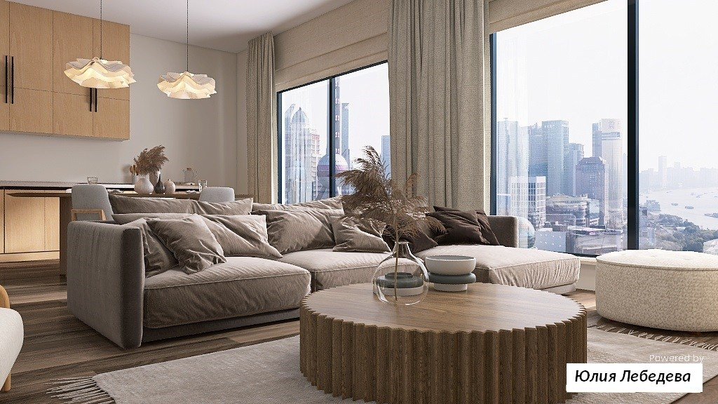 ЖК Спутник. Дизайнер интерьера Юлия Лебедева. Москва