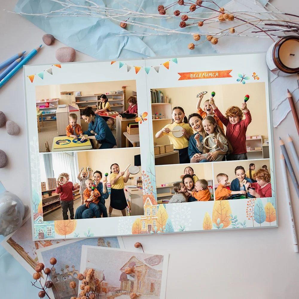 Дизайны альбомы детский сад