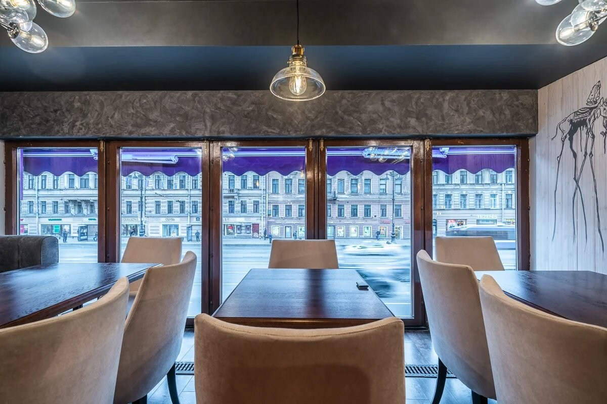 Ресторан-бар «Дали» г. Санкт-Петербург. Батракова Наталья дизайнер интерьеров Санкт-Петербург Москва Архангель