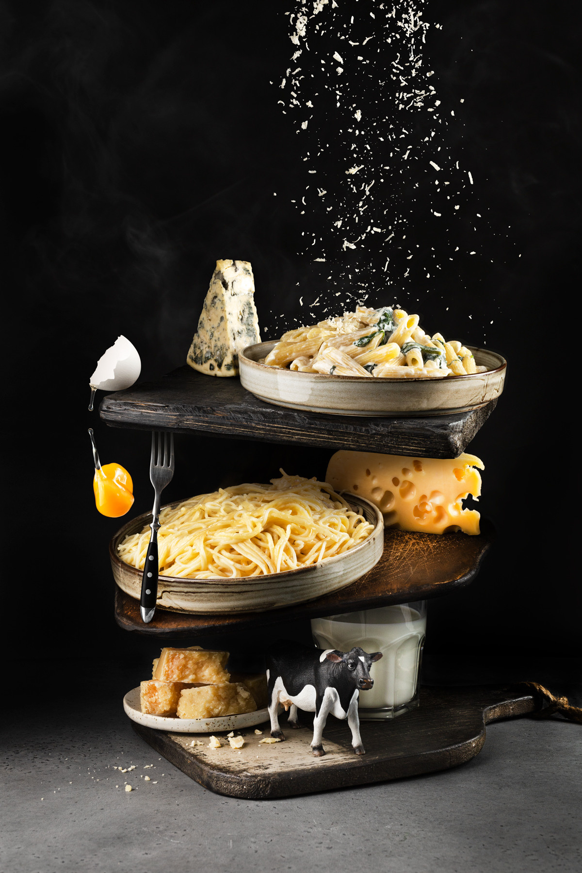 Паста в слоях. Юлия Космо — фуд-фотограф, предметный стилист, Москва