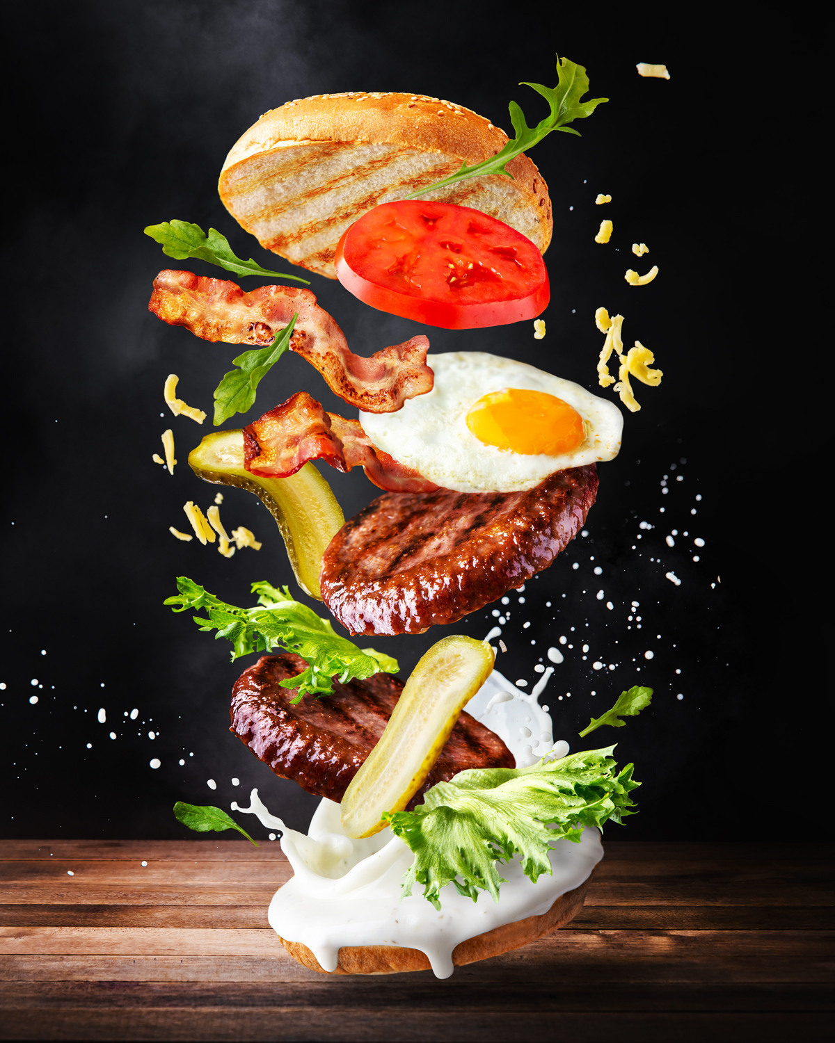 Левитирующий бургер