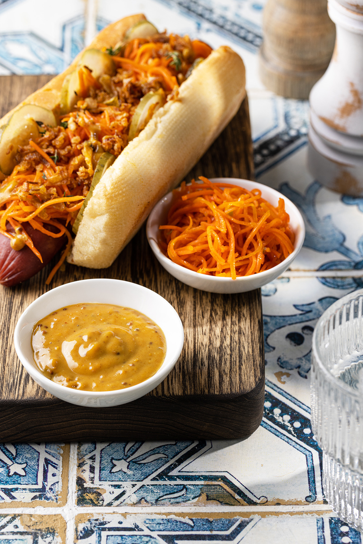 Hot dog. Юлия Космо — фуд-фотограф, предметный стилист, Москва