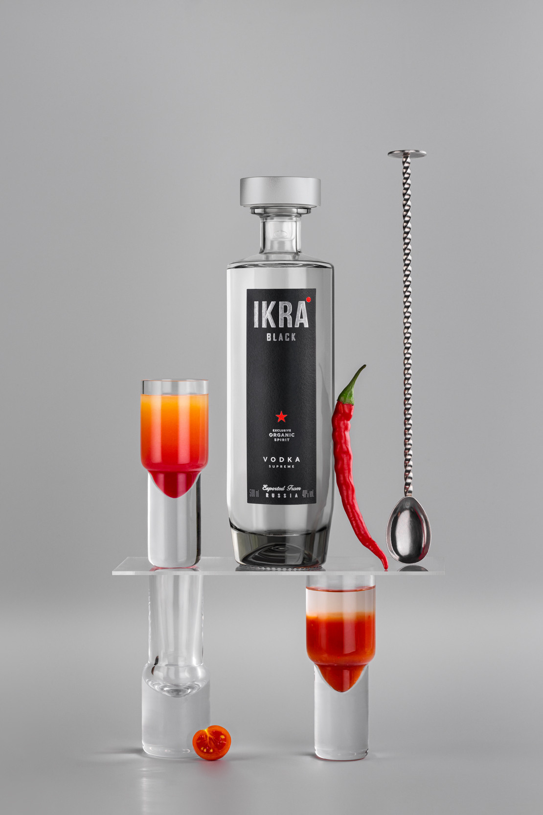 Икра водка. Юлия Космо — фуд-фотограф, предметный стилист, Москва