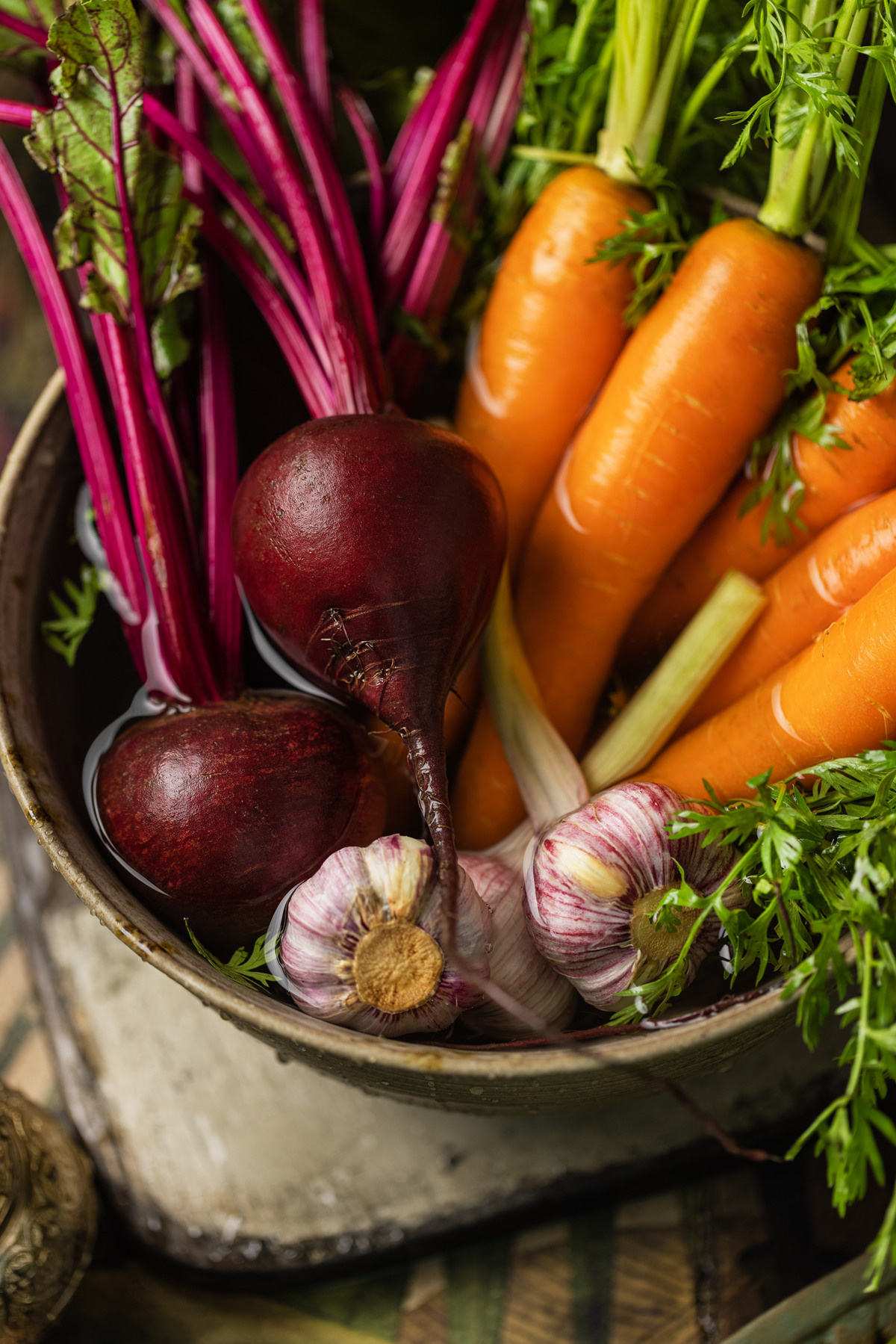 Овощи в стиле рустик. Юлия Космо — фуд-фотограф, предметный стилист, Москва