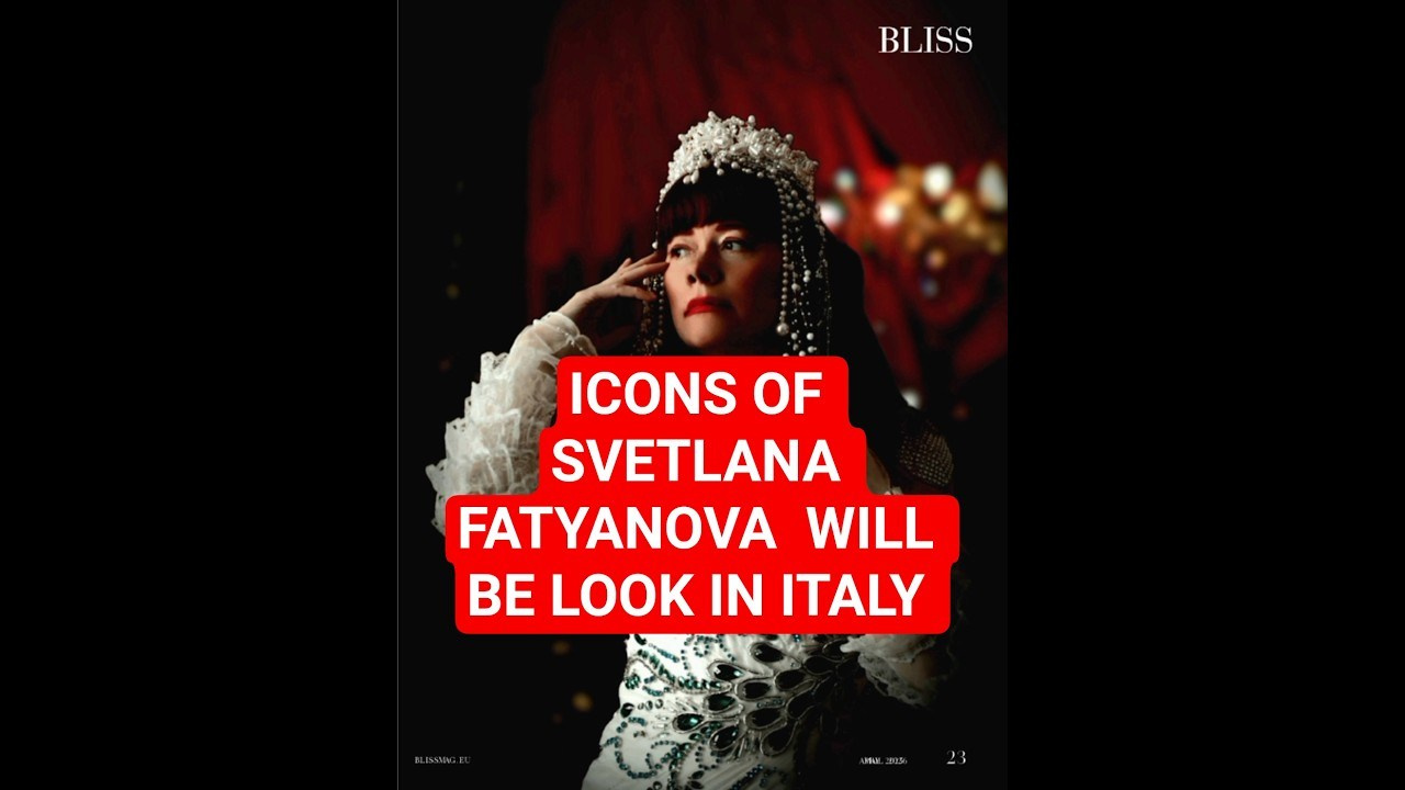 Model Bliss magazine, Rome, Italy. Светлана Фатьянова