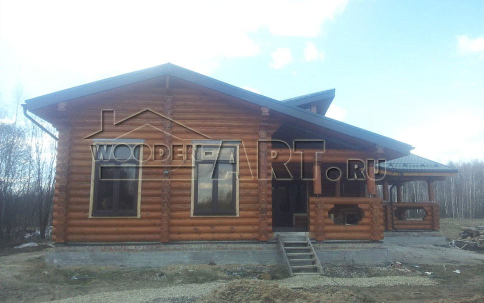 «Съяново» 341 кв. м. Проекты деревянных домов