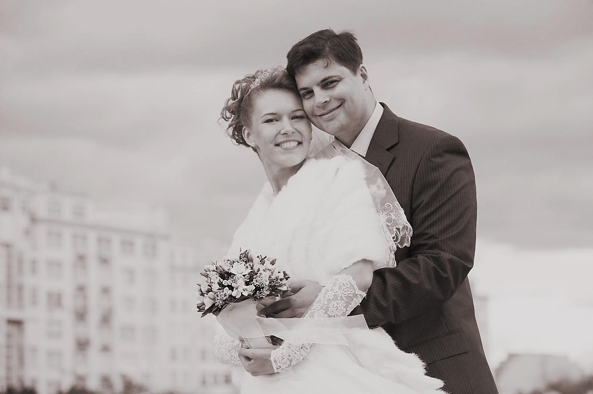 Свадьба Рита и Сергей Обработка в стиле 80-х. Skazka.wfolio.pro