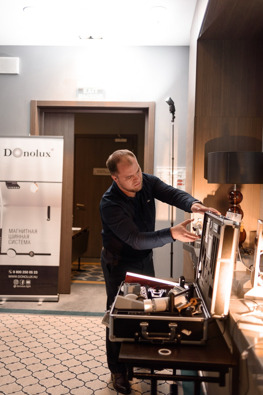 Презентация Donolux. Фотограф Дарья Мустафина, Тюмень