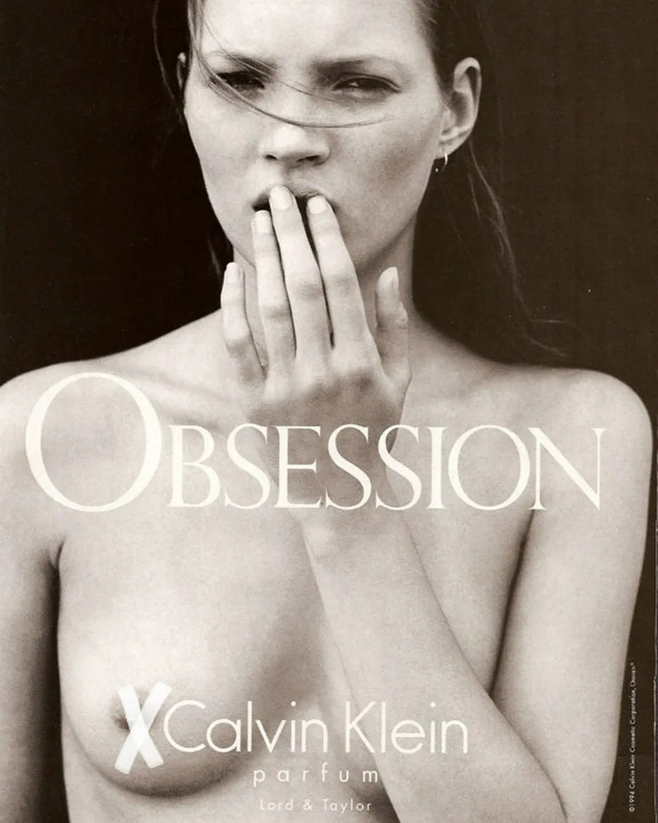 Обнажённая Кэйт Мосс 001. Юность.