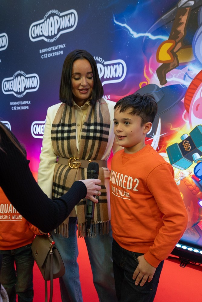 Репортаж с премьеры мультфильма «Смешарики снимают кино» в кинотеатре "Художественный"