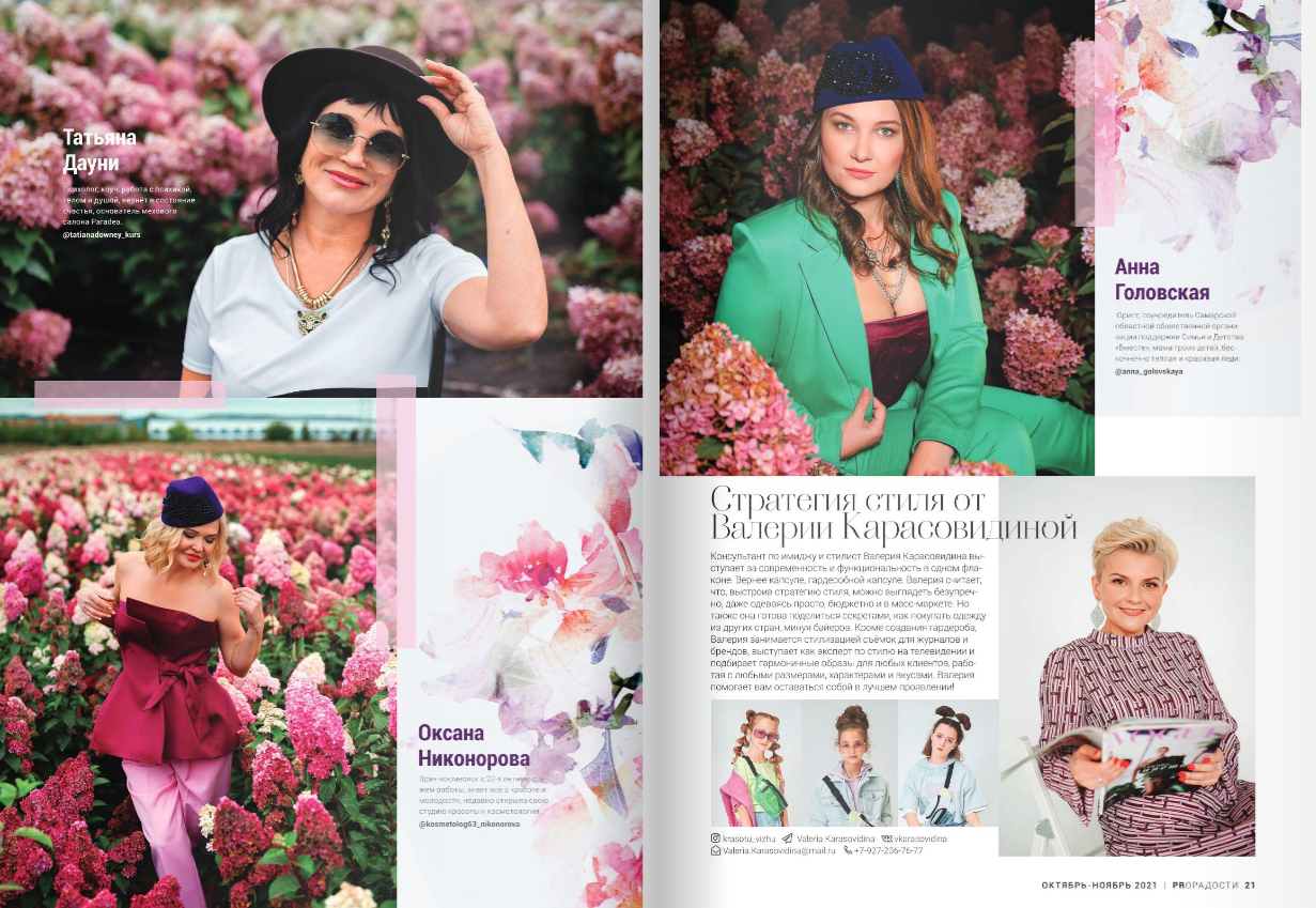 ПУБЛИКАЦИИ. Универсальный фотограф Анна Максимова