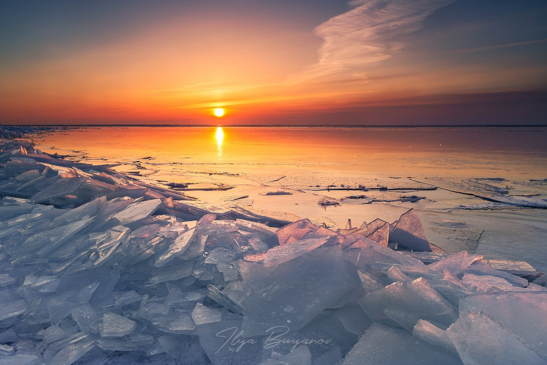Зимний Байкал. Илья Буянов, гид по Байкалу, фотограф — baikalsky.com