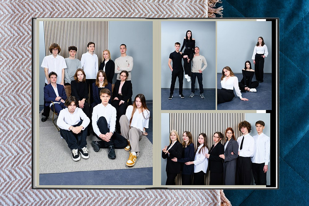 Выпускной альбом для старших классов. Студия выпускных альбомов Ольги Галкиной. Томск