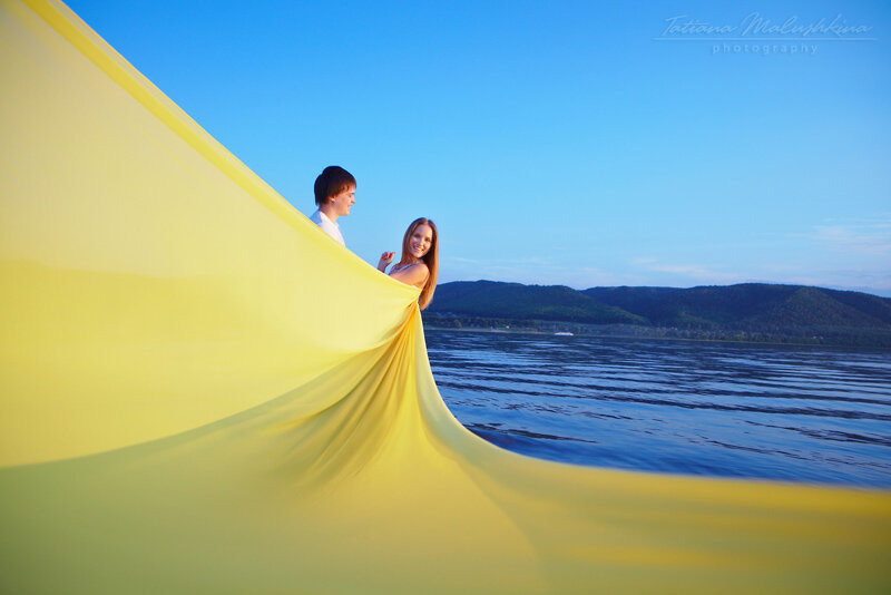 Фотосессия на Волге в Самаре. Фотограф Татьяна Малушкина