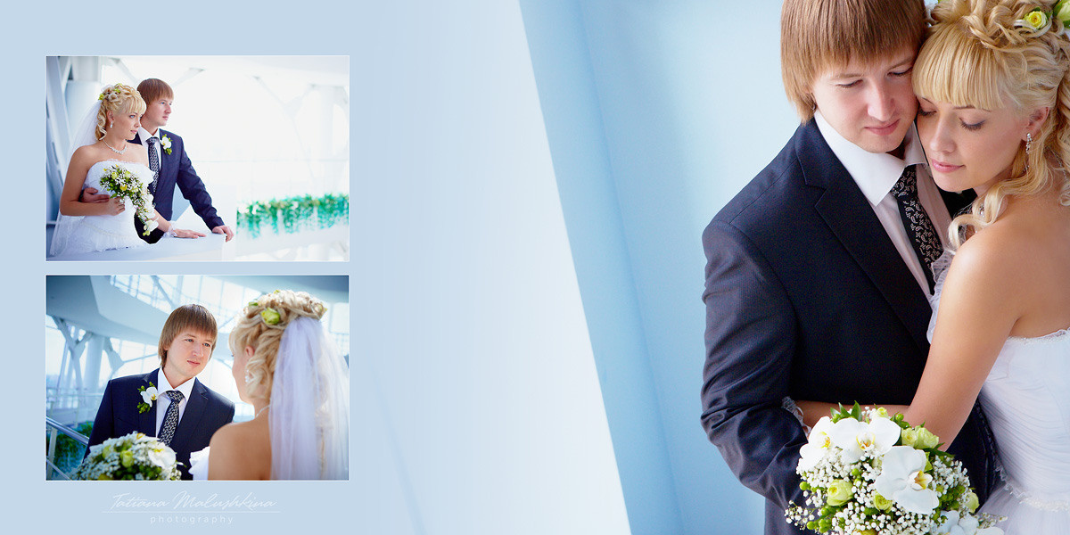 Свадебная фотокнига в Самаре. Фотограф Татьяна Малушкина