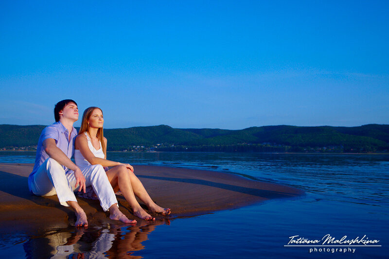 Фотосессия на Волге в Самаре. Фотограф Татьяна Малушкина