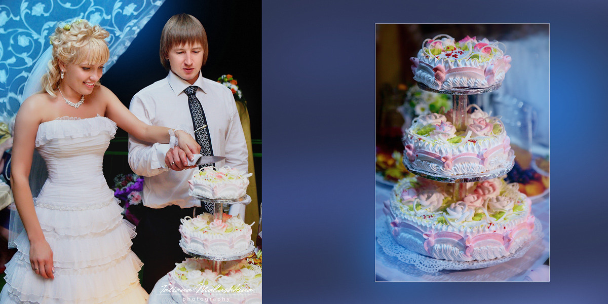 Свадебная фотокнига в Самаре. Фотограф Татьяна Малушкина