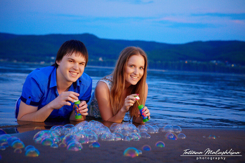 Фотосессия на Волге в Самаре. Фотограф Татьяна Малушкина