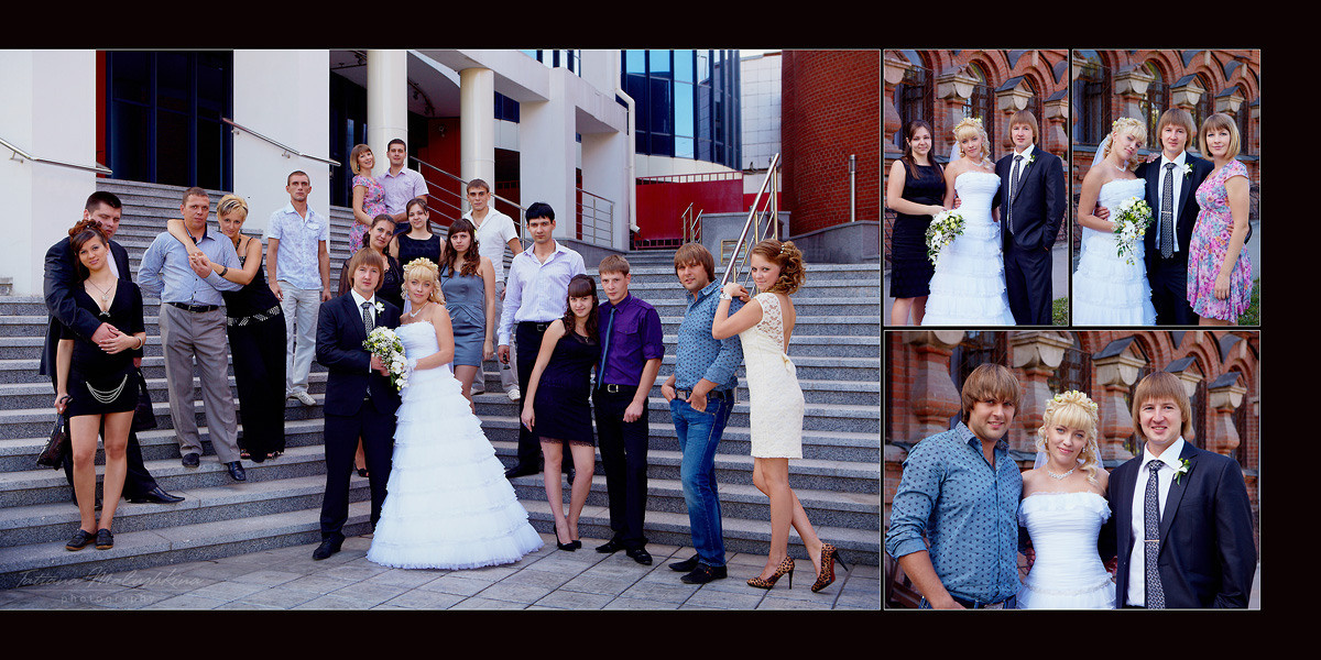 Свадебная фотокнига в Самаре. Фотограф Татьяна Малушкина