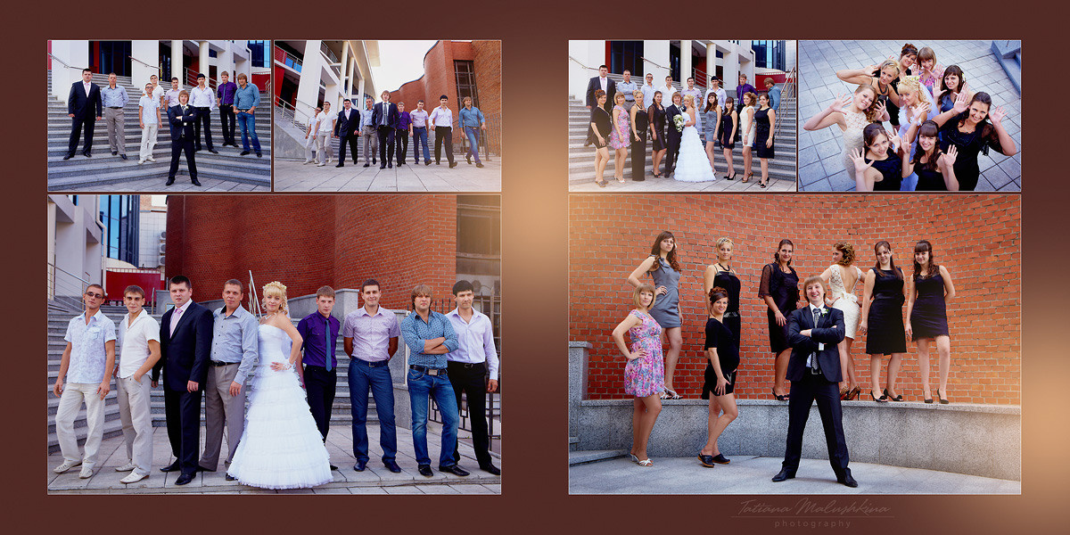 Свадебная фотокнига в Самаре. Фотограф Татьяна Малушкина