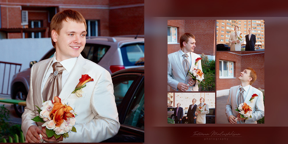 Свадебная фотокнига в Самаре. Фотограф Татьяна Малушкина