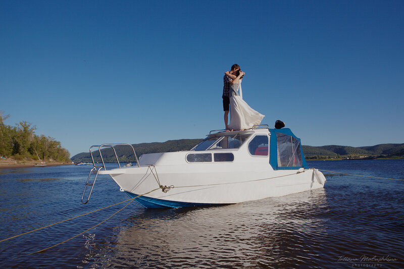 Фотосессия на Волге в Самаре. Фотограф Татьяна Малушкина