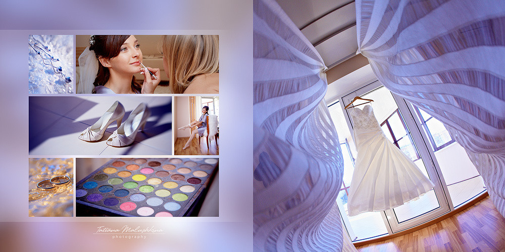 Свадебная фотокнига в Самаре. Фотограф Татьяна Малушкина