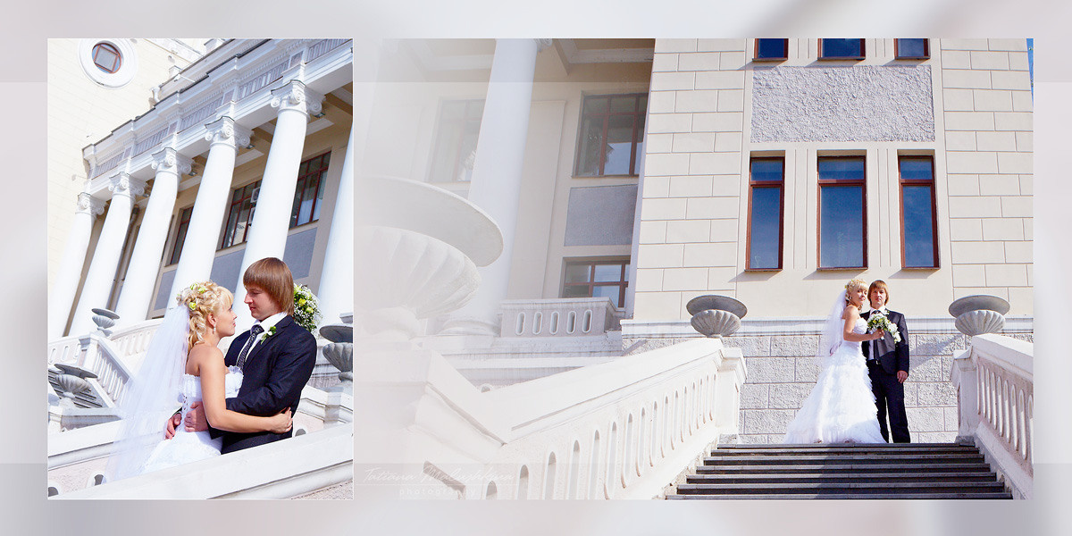 Свадебная фотокнига в Самаре. Фотограф Татьяна Малушкина