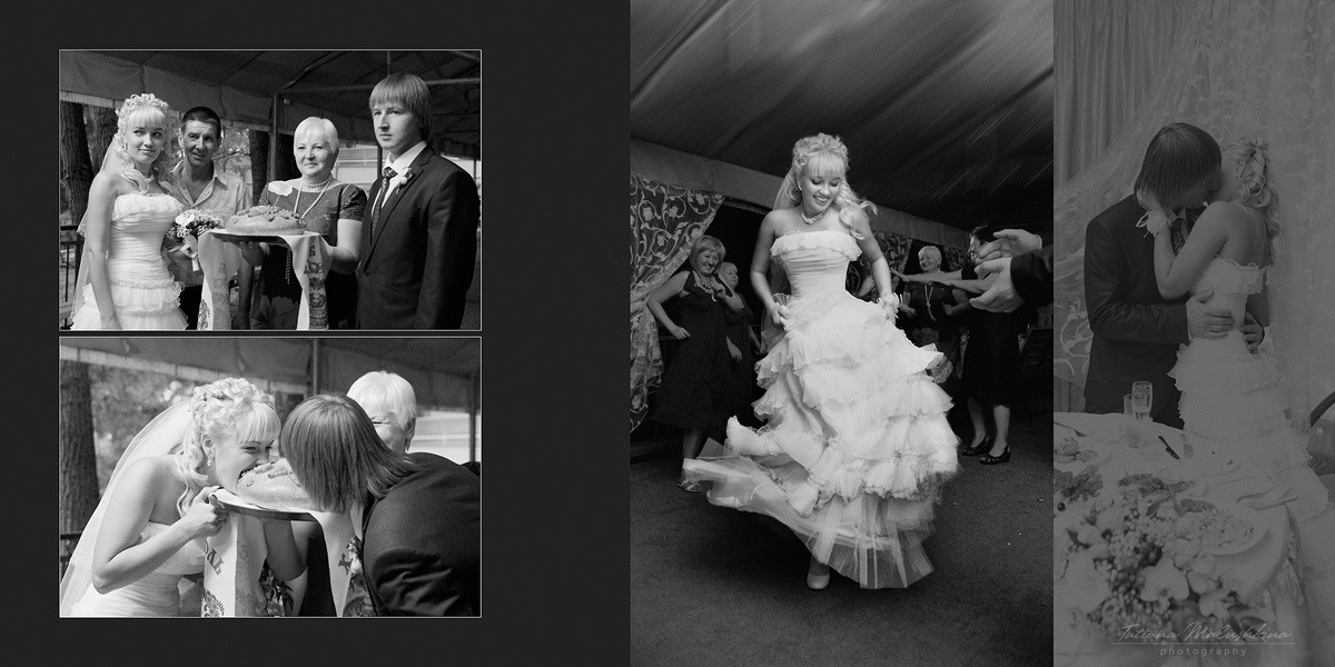 Свадебная фотокнига в Самаре. Фотограф Татьяна Малушкина